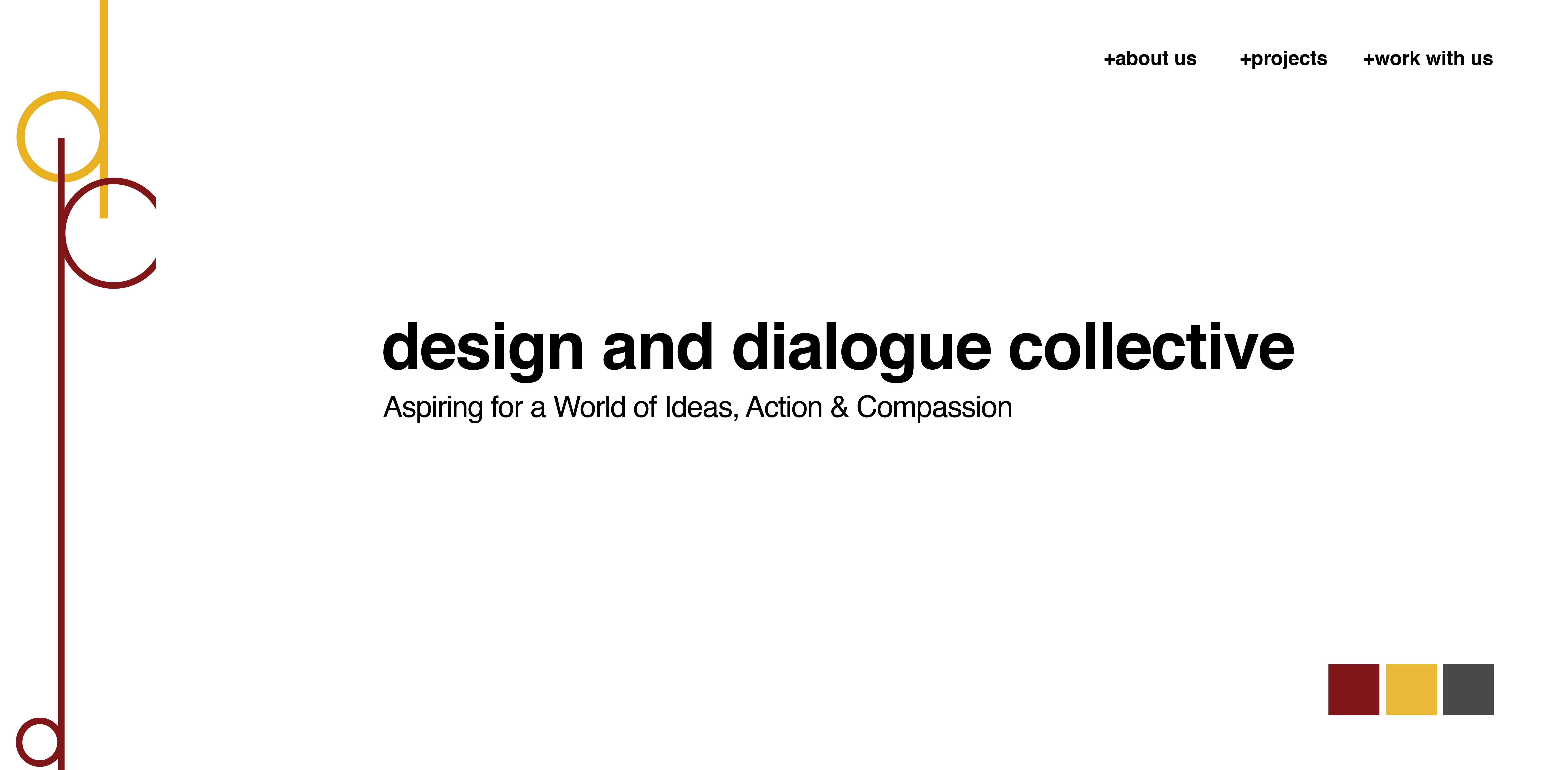 Original Design and Dialogue Collective English website